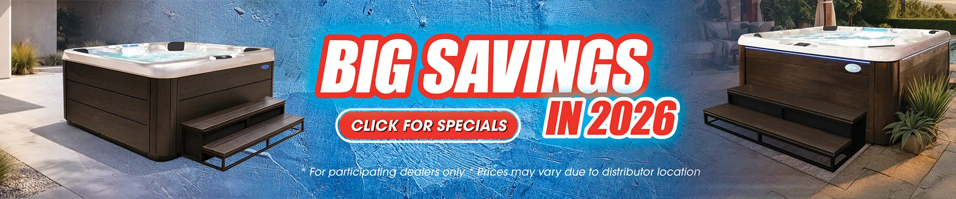 Calspas hot tub being used in a family setting - Fargo