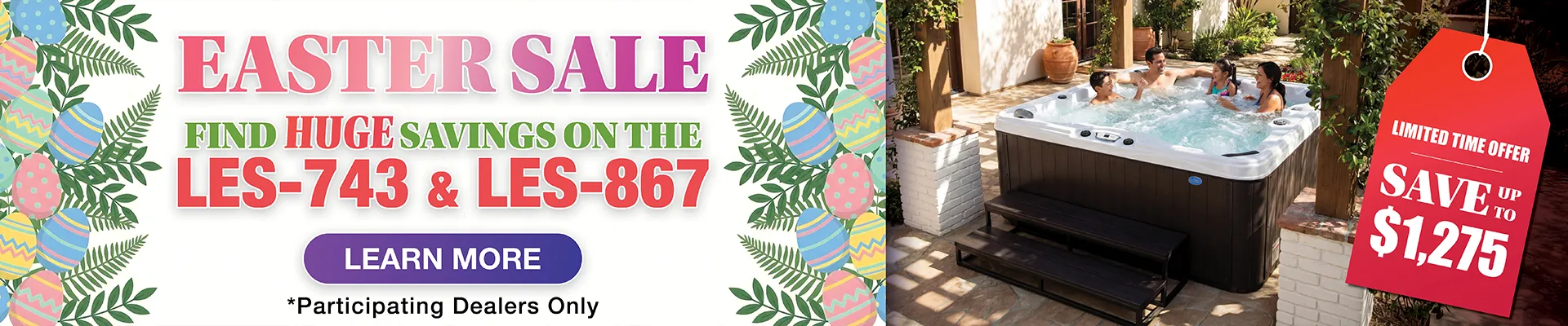 Calspas hot tub being used in a family setting - Fargo