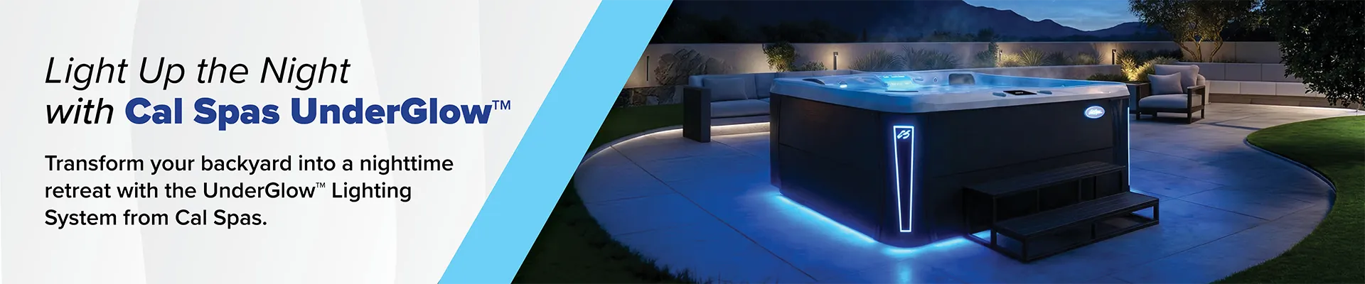 Calspas hot tub being used in a family setting - Fargo